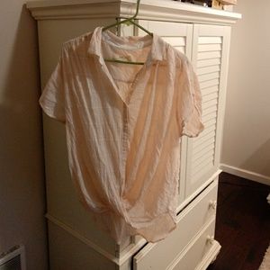 Anthropologie button up shirt